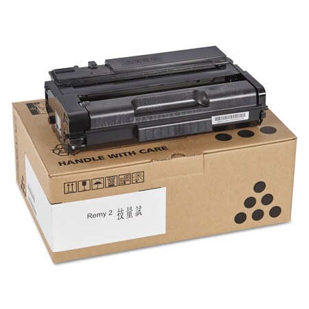 Ricoh Toner, , 6,400 Page-Yield, Black 408161